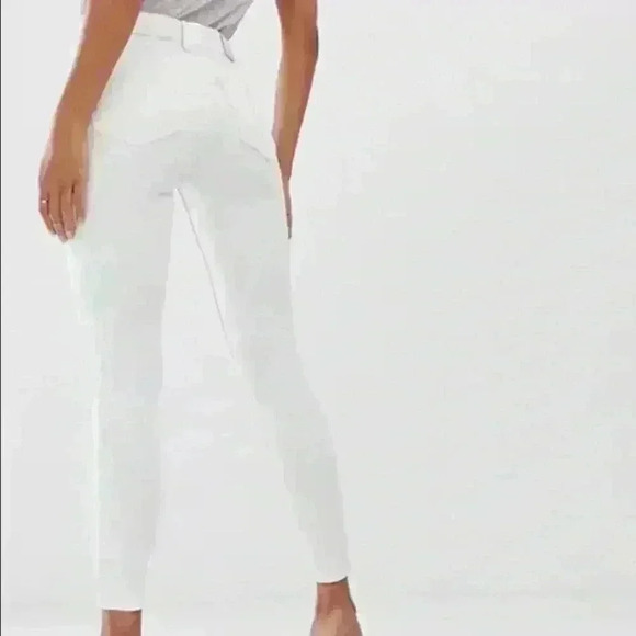 *NWT* ASOS River Island White Amelie Mid Rise Jeans size 16 - Picture 2 of 9